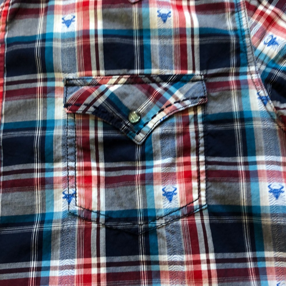 Cody James Bull Western Snap button short sleeved